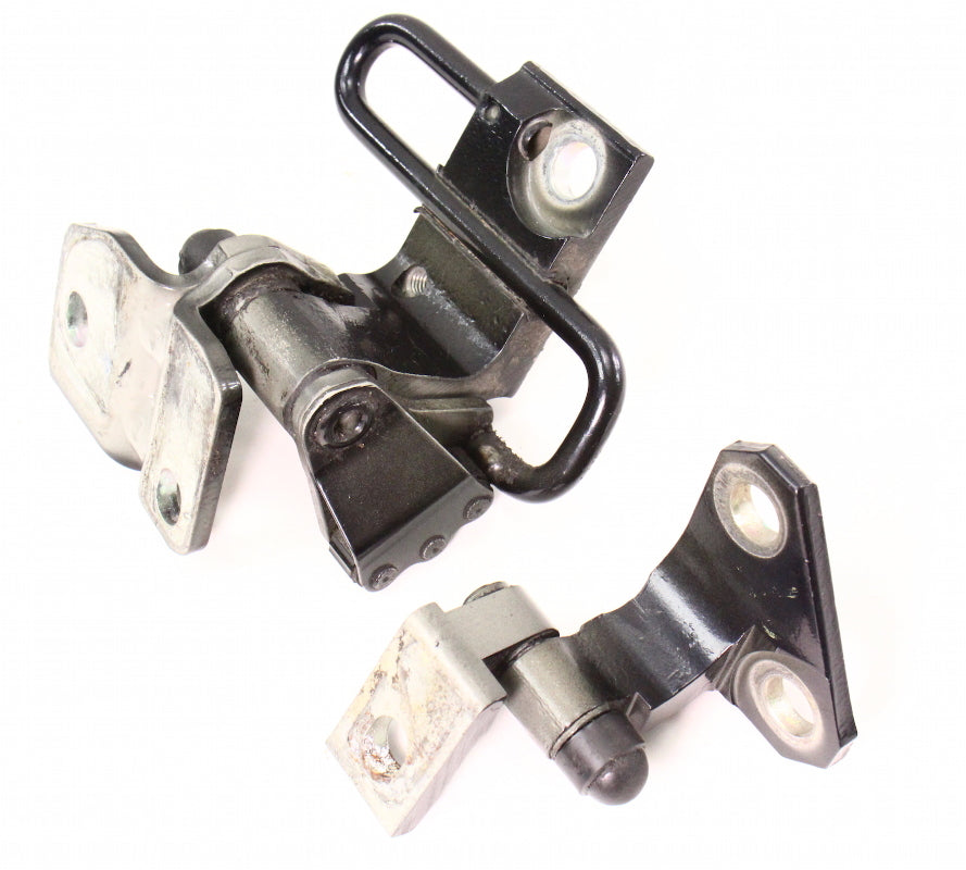RH Front Door Hinges 06-10 VW Passat B6 - Genuine - LC9X - Black Pearl