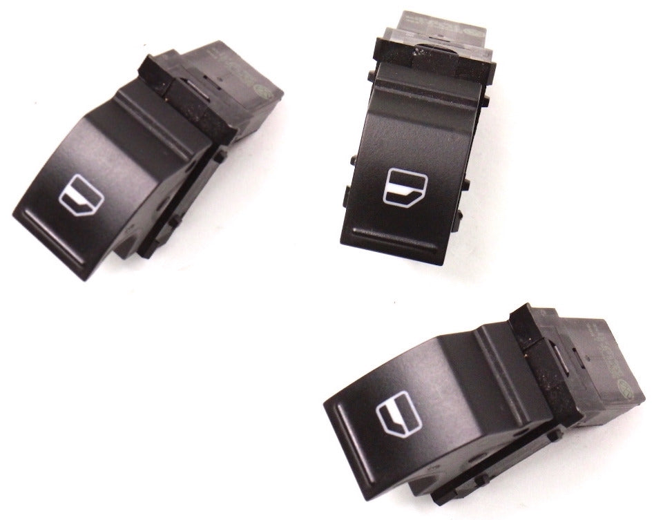 3x Window Switch Button Set VW Rabbit GTI Jetta MK5 MK6 Passat - 7L6 959 855 B