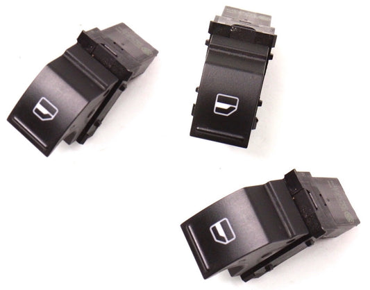 3x Window Switch Button Set VW Rabbit GTI Jetta MK5 MK6 Passat - 7L6 959 855 B