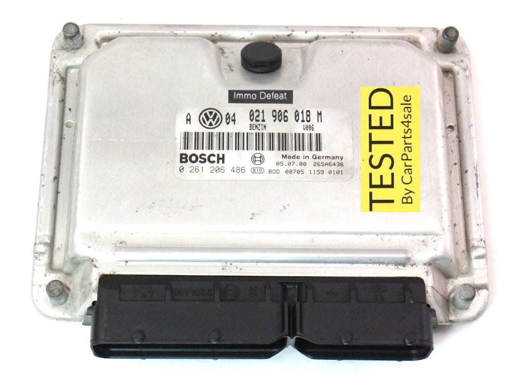 Immo Off PlugNPlay ECU ECM Engine Computer VR6 AFP MT 00-01 VW Jetta MK4 - 021 906 018 M