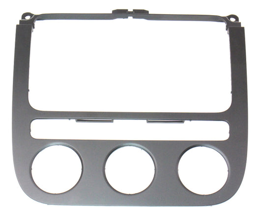Radio Climate Control Dash Trim 05-10 VW Jetta Rabbit Golf MK5 - 1K0 858 071 E