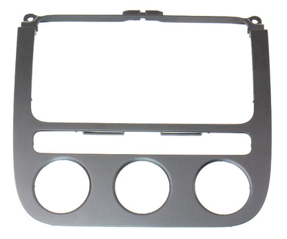 Radio Climate Control Dash Trim 05-10 VW Jetta Rabbit Golf MK5 - 1K0 858 071 E