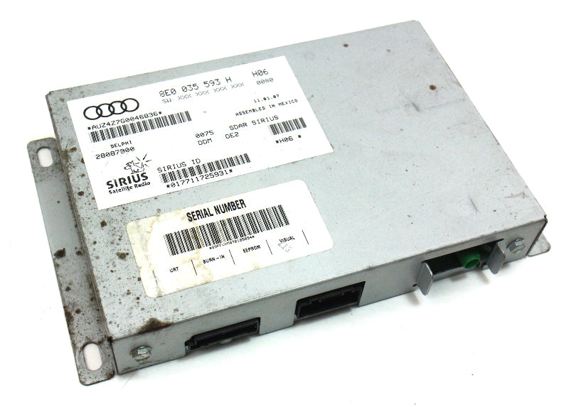 Sirius XM Radio Tuner Module VW Rabbit MK5 Passat Audi A3 A4 A6 - 8E0 035 593 Q