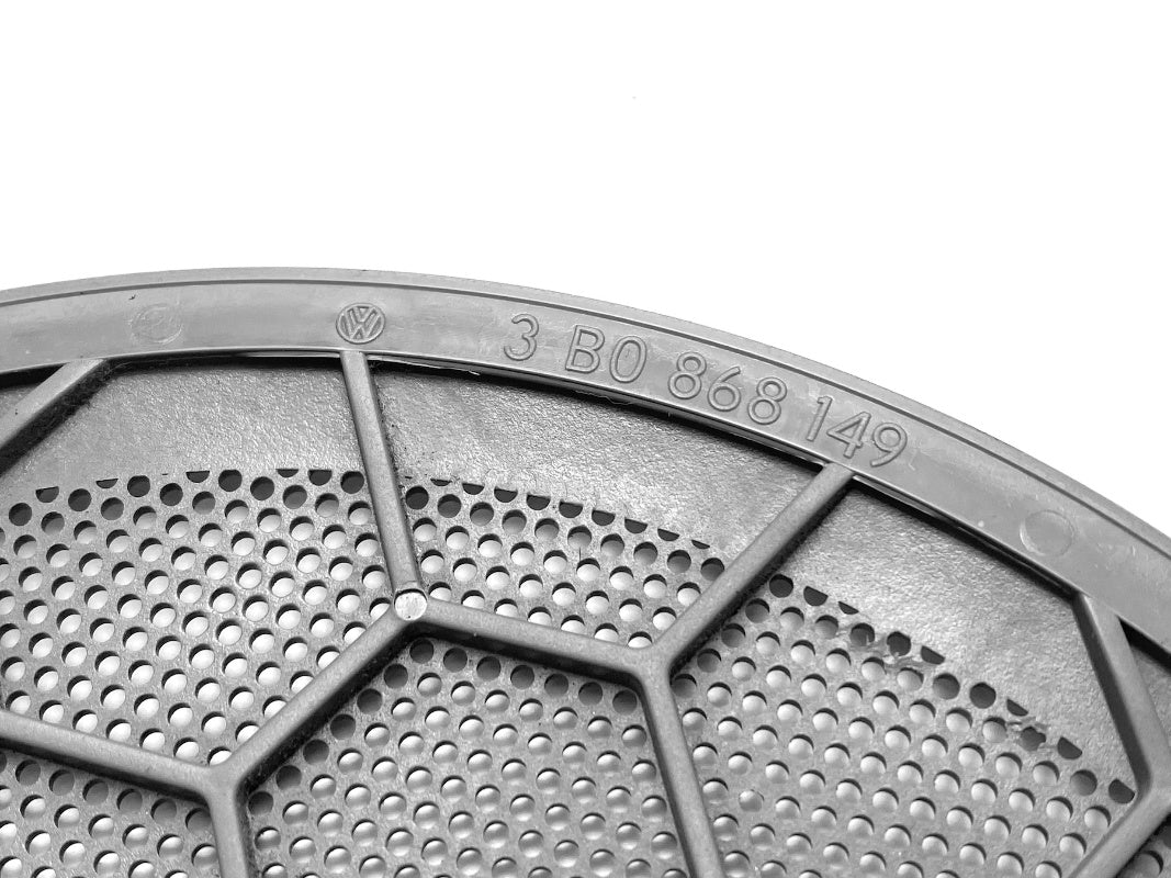 Speaker Grill Cover VW Passat B5 Jetta Golf GTI MK4 Gray - Genuine - 3B0 868 149