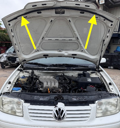 Front Edge Of Hood Seal Weatherstripping 99-05 VW Jetta Mk4 - Genuine