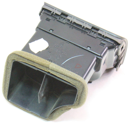 LH Dash Air Vent 05-10 VW Jetta Rabbit Golf MK5 - Brown - Genuine - 1K0 819 703