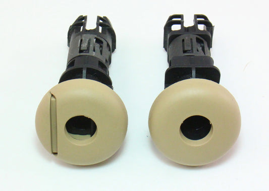 Rear Headrest Hole Guide Insert Posts 05-10 VW Jetta Golf Rabbit GTI MK5 Beige