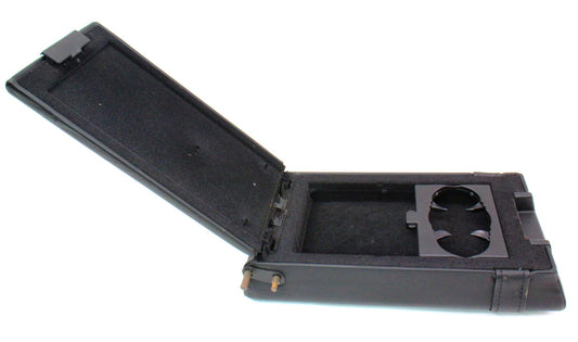 Black Leather Rear Seat Armrest 01-05 VW Passat B5.5 Arm Rest - Genuine