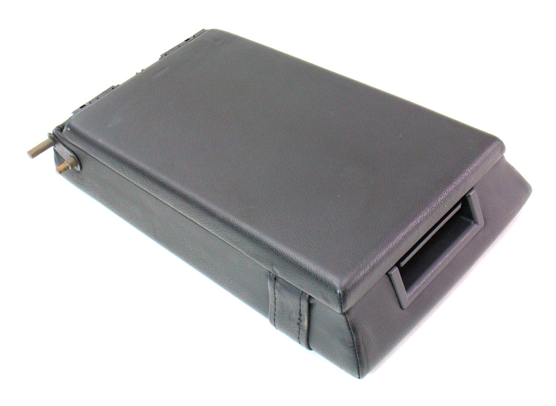 Black Leather Rear Seat Armrest 01-05 VW Passat B5.5 Arm Rest - Genuine