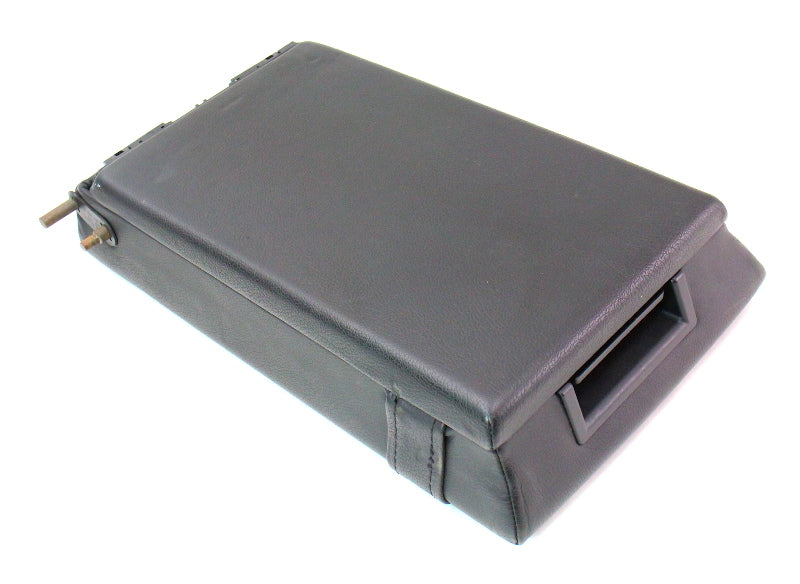 Black Leather Rear Seat Armrest 01-05 VW Passat B5.5 Arm Rest - Genuine