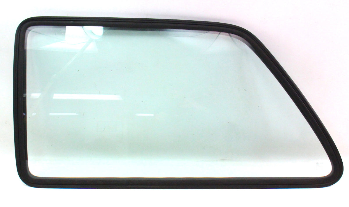 LH Rear Side Window Quarter Glass & Seal 85-92 VW Golf GTI 2 Door Mk2 - Genuine