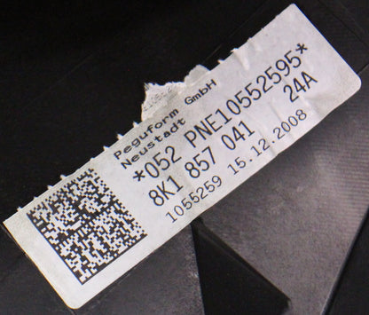 Dashboard Dash Shell Panel 09-16 2009 Audi A4 S4 B8 - Genuine - 8K1 857 041