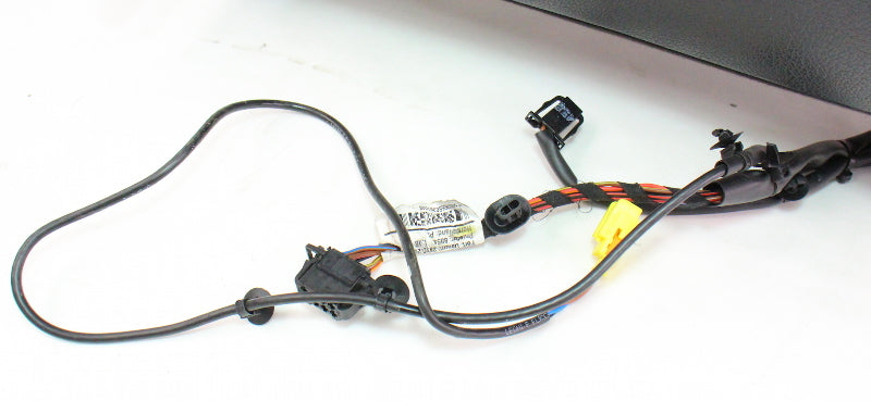 LH Front Seat Back Rest Backrest 09-12 Audi A4 B8 - Black - Genuine