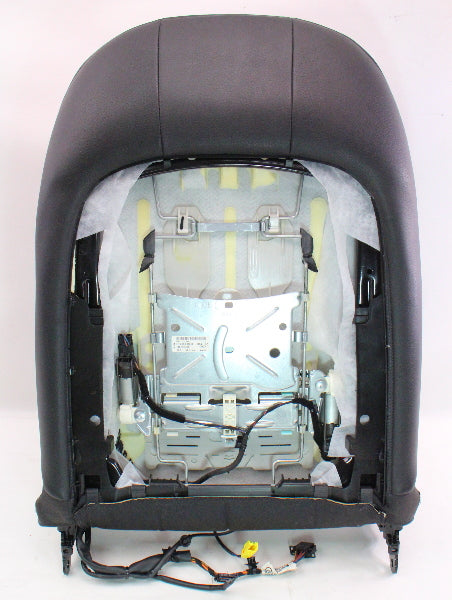 LH Front Seat Back Rest Backrest 09-12 Audi A4 B8 - Black - Genuine