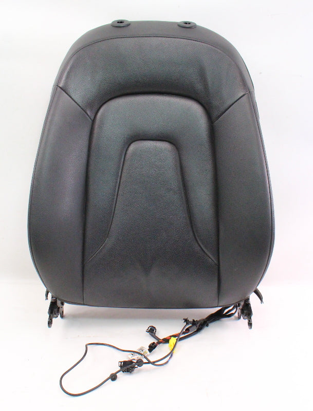LH Front Seat Back Rest Backrest 09-12 Audi A4 B8 - Black - Genuine