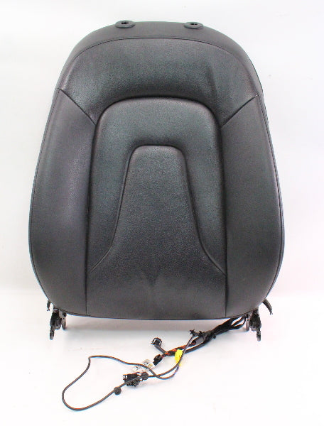 LH Front Seat Back Rest Backrest 09-12 Audi A4 B8 - Black - Genuine