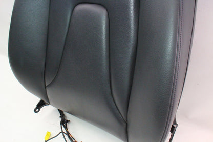 RH Front Seat Back Rest 2009 Audi A4 B8 - Black Leather - Genuine