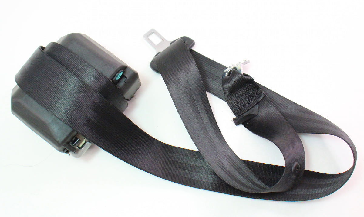 Rear Seat Belt Shoulder Belt 09-15 Audi A4 S4 B8 - Black - Genuine - 8T0 857 805