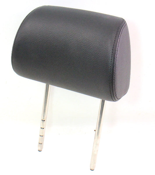 RH Passenger Front Seat Head Rest Headrest - Black Pleather 06-08 VW Passat B6
