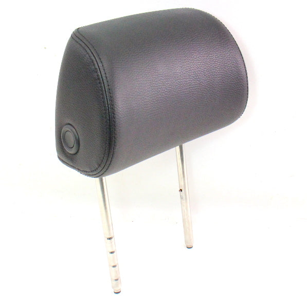 RH Passenger Front Seat Head Rest Headrest - Black Pleather 06-08 VW Passat B6