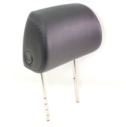 RH Passenger Front Seat Head Rest Headrest - Black Pleather 06-08 VW Passat B6