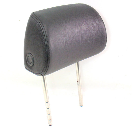 RH Passenger Front Seat Head Rest Headrest - Black Pleather 06-08 VW Passat B6
