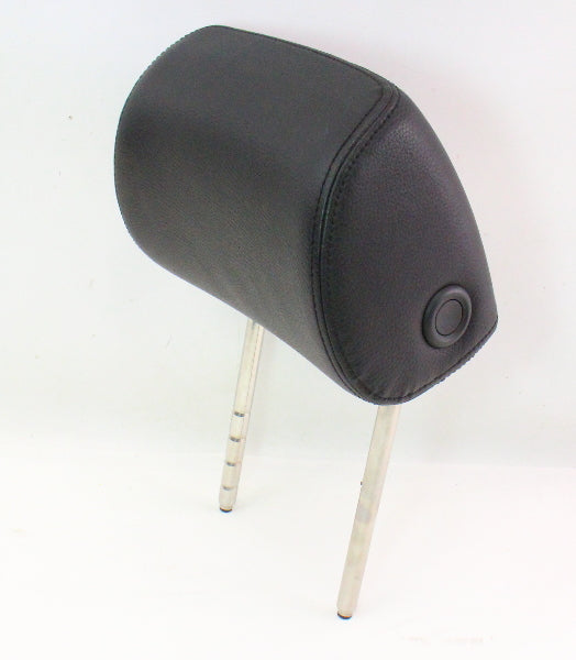 LH Front Seat Head Rest Headrest - Black Pleather Vinyl 06-08 VW Passat B6