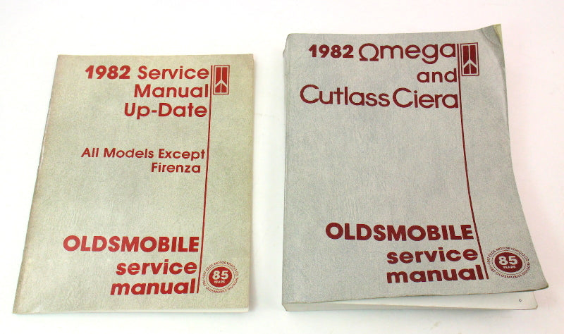 1982 Oldsmobile Factory Service Manual & Update