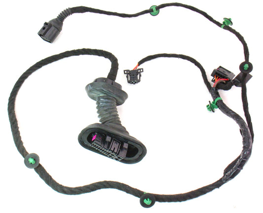 RH Rear Door Wiring Harness 05-08 Audi A4 S4 B7 - Genuine