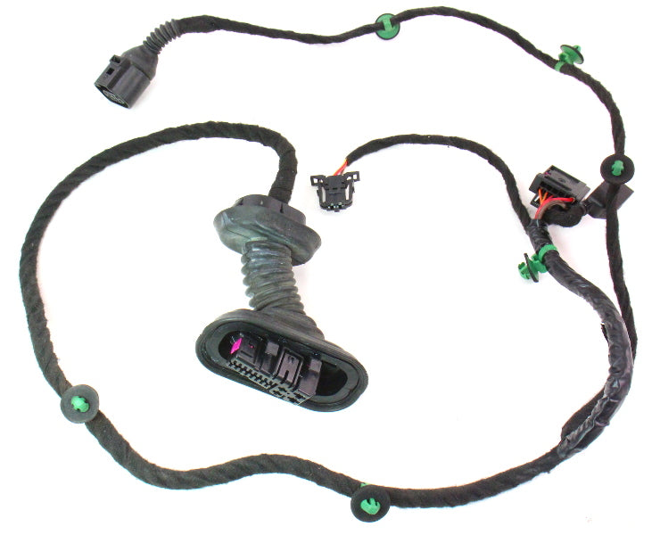 RH Rear Door Wiring Harness 05-08 Audi A4 S4 B7 - Genuine