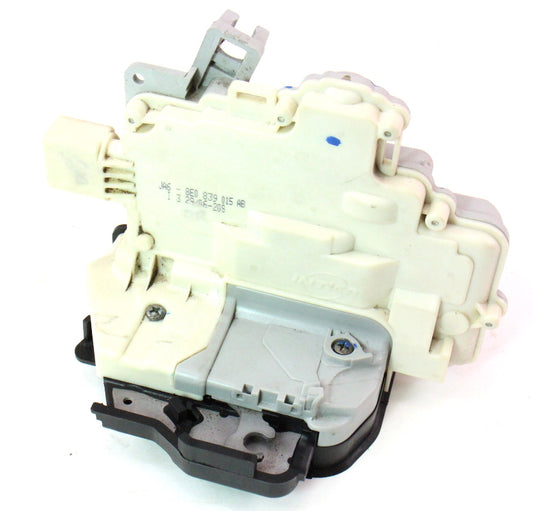 LH Rear Door Latch Lock Actuator 05-08 Audi A4 S4 B7 - Genuine - 8E0 839 015 AB