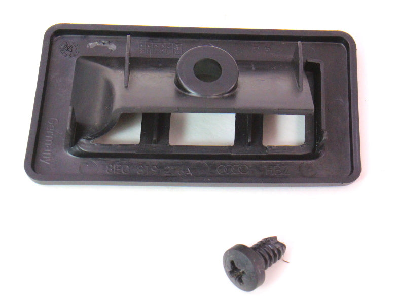 RH Front Black Floor Vent 02-08 Audi A4 S4 B6 B7 - Genuine - 8E0 819 276
