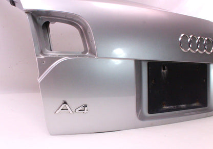 Trunk Deck Lid 05-08 Audi A4 S4 B7 Sedan - Genuine - LY7W Light Silver Metallic