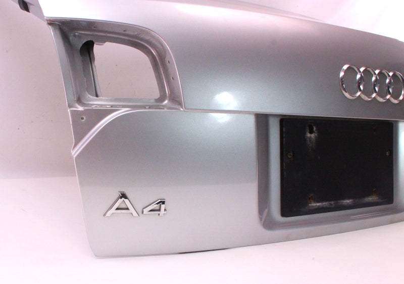Trunk Deck Lid 05-08 Audi A4 S4 B7 Sedan - Genuine - LY7W Light Silver Metallic