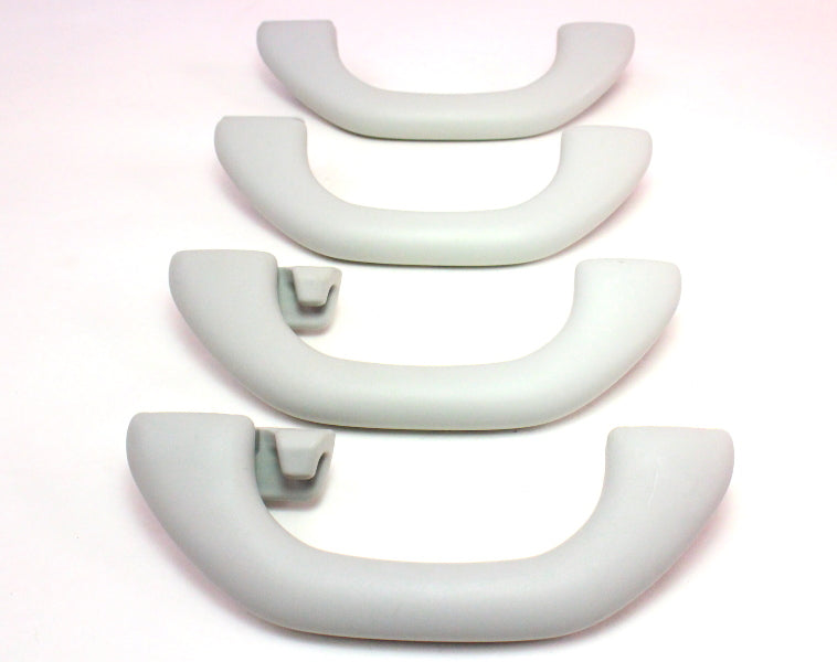 Upper Ceiling Grab Handle & Hook Set Of 4 99-05 VW Jetta Golf GTI MK4 Gray