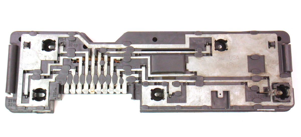 RH Tail Light Lamp Bulb Holder Tray Board 80-84 Audi 4000 Genuine - 811 945 222