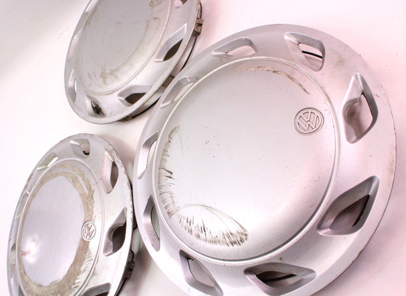 Set of 3x 13" Hub Cap Wheel Covers 87-93 VW Fox - Genuine - 305 601 148.3