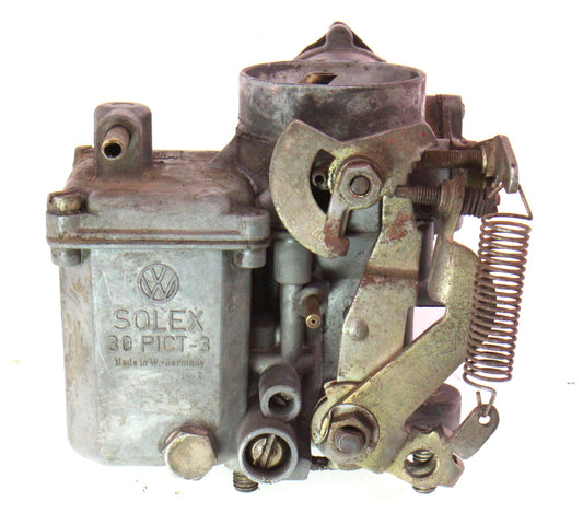 Solex Carburetor 30 PICT-3 1970 VW Beetle Bus 1600 Single Port Aircooled -