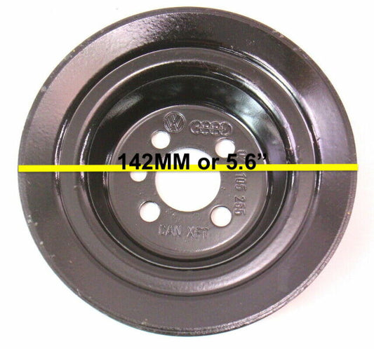 Water Pump Crank Pulley VW Cabriolet Rabbit Jetta Golf Mk1 Mk2 ~ 027 105 255