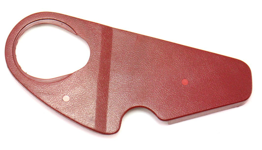 LH Inner Seat Hinge Side Trim VW 75-84 Rabbit GTI MK1 Red - 171 881 480 B