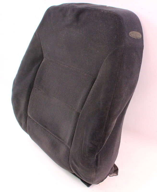 RH Front Seat Back Rest Foam & Cover 99-01 VW Jetta Golf MK4 Black Cloth Genuine