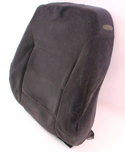 RH Front Seat Back Rest Foam & Cover 99-01 VW Jetta Golf MK4 Black Cloth Genuine