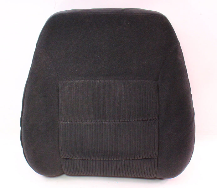 RH Front Seat Back Rest Foam & Cover 99-01 VW Jetta Golf MK4 Black Cloth Genuine