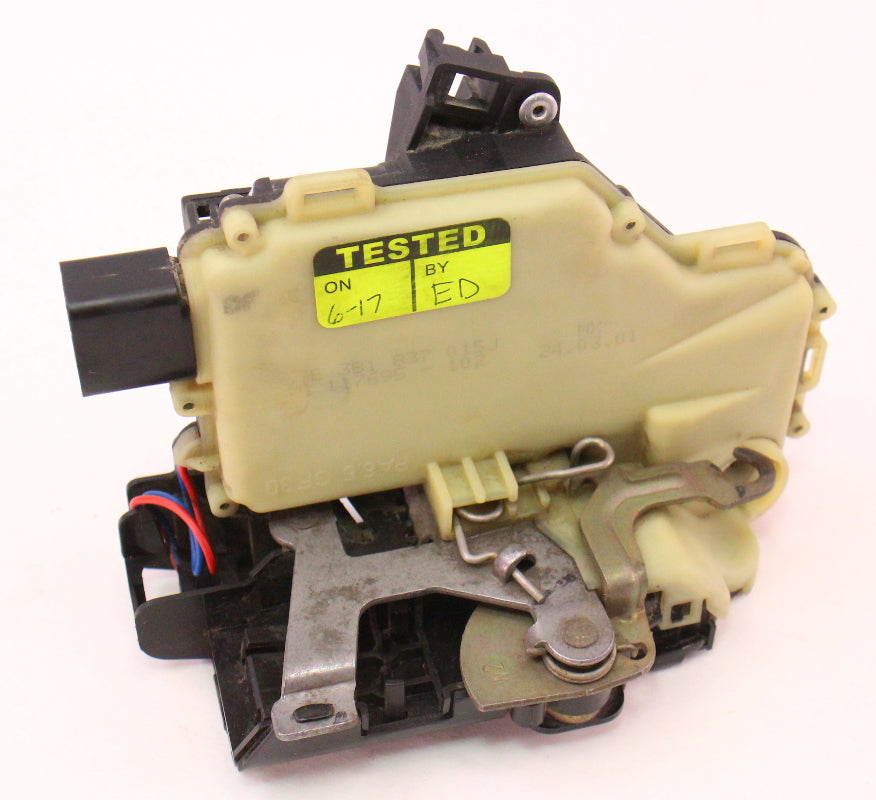 LH Front Door Latch Actuator 99-05 VW Jetta Golf MK4 Beetle Passat 3B1 837 015 J