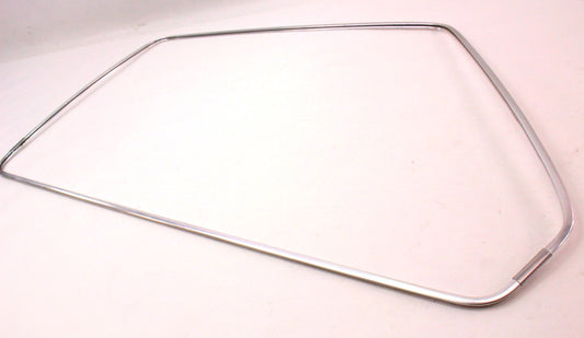 LH Rear Chrome Aluminum Window Trim Molding 75-84 VW Rabbit Mk1 4 Door - Genuine