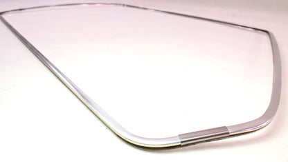 LH Rear Chrome Aluminum Window Trim Molding 75-84 VW Rabbit Mk1 4 Door - Genuine