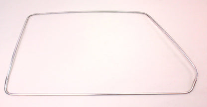 LH Rear Chrome Aluminum Window Trim Molding 75-84 VW Rabbit Mk1 4 Door - Genuine