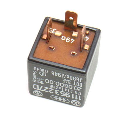 Turn Signal Relay 21 VW Audi Jetta Golf Passat Vanagon Cabriolet - 111 953 227 D