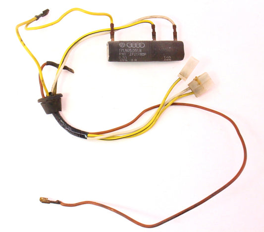 Blower Fan Motor Resistor VW Rabbit Jetta Scirocco MK1 HVAC - 171 905 051 B