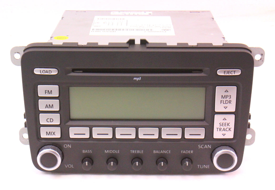 Premium 7 Radio CD Player 06-10 VW Jetta Rabbit GTI MK5 Passat B6 1K0 035 180 H